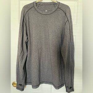 Lululemon long sleeve XL gray shirt.
